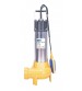 EXCELSERV Sewage Submersible Pumps 1.5 HP Cast Iron Stainless Steel Body